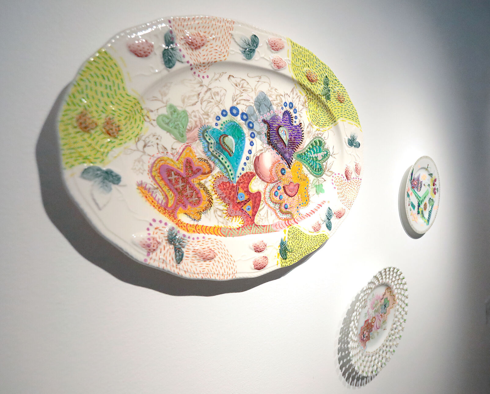 Work by artist Hattie Lee in "The Shape of the Environment"